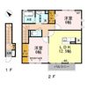 ボヌール エムの間取り画像