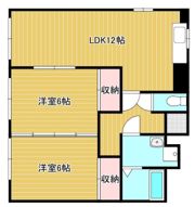 メゾン筑紫の間取り画像