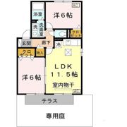 アルカディア D棟の間取り画像