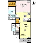 アンクレールの間取り画像
