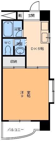 クレストコート味酒の間取り画像