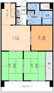 パークハイツの間取り画像