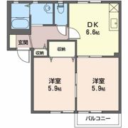 ヴィラセレッソの間取り画像