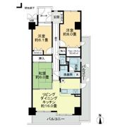 サーパス東古松通りの間取り画像