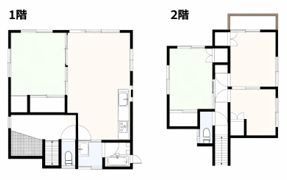 ペットと暮らす家太田 デザイナーズリノベ戸建の間取り画像