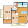 アバンミモザABの間取り画像
