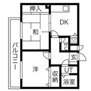 セイント江口の間取り画像
