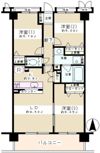 ジーオー桜庵の間取り画像