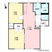 シャルマンFUJIの間取り画像