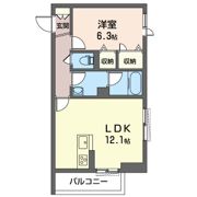 ラリュールIの間取り画像