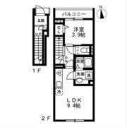 (仮)中野区野方2丁目新築の間取り画像