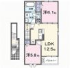 ココル カジュの間取り画像