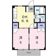 プラスパーハイツBの間取り画像