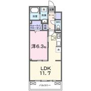 ヒカルサ熊谷久下ウエストの間取り画像