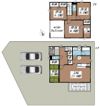 クレイドルガーデン加須市麦倉第1 1号棟の間取り画像