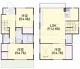 鹿田本町戸建（3－3－3）の間取り画像