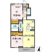 Spinel(スピネル) B棟の間取り画像