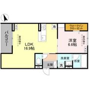 TORISIAS 東城南 Aの間取り画像