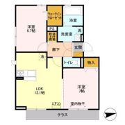 ルーエ Bの間取り画像