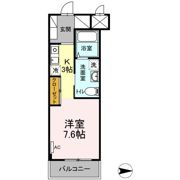 アークK B館の間取り画像