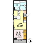 D-ROOM山の手の間取り画像