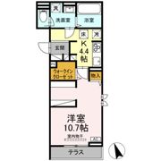 D-ROOM山の手の間取り画像