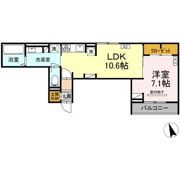 D-ROOM山の手の間取り画像