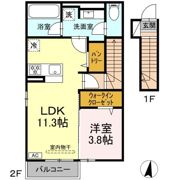 ベルファインの間取り画像