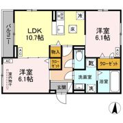 ルヴィータ大秋の間取り画像