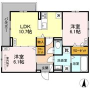 ルヴィータ大秋の間取り画像