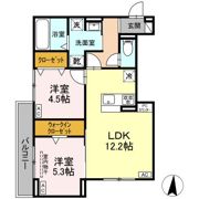ルヴィータ大秋の間取り画像