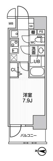 ･ROOTs Kikukawaの間取り画像