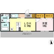 サニー イーストの間取り画像