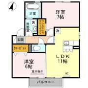 グラン・ガーデン Ⅱの間取り画像