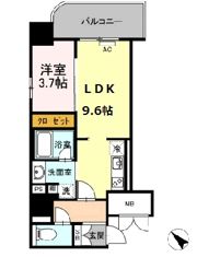 D' Forest 甲南の間取り画像