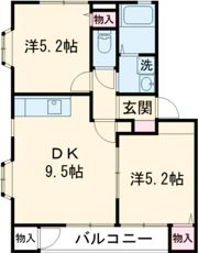 グランファーレBの間取り画像
