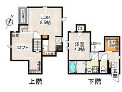 CB弥生フィオーレの間取り画像