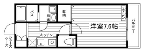 サニーコート法界院の間取り画像