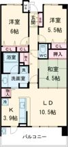 プレミスト天理の間取り画像