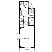 アンソレイエの間取り画像