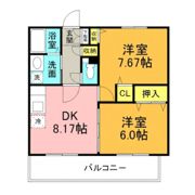 パークスクエア21の間取り画像