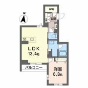 ベレオ・花京院の間取り画像
