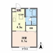 メゾンせきれいの間取り画像