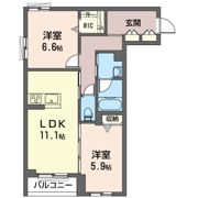 MaderIIの間取り画像