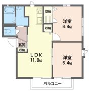 ロイヤルパレスI号館の間取り画像