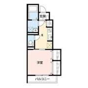 ベルレーヴの間取り画像