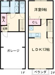 ココモときめき東の間取り画像