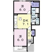 フォレストガーデン Ⅰの間取り画像