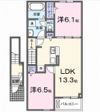アルソーレ芳川の間取り画像