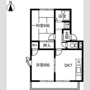 ブルーハイツ忠Aの間取り画像